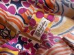 Włoska sukienka vintage High Fashion Firenze – bawełniana, kopertowy fason – lato – rozmiar M/L – wzorzysta, z guzikami po bokach – styl 60. (10)