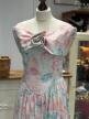 Sukienka vintage w pastelowe kwiaty | Wiskoza | Romantyczna midi | Lata 80/90 | S M (4)