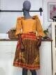Luciano Soprani top gorsetowy len bawełna włoski vintage M L 90s (4)