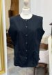 Benron Made in Italy czarna bawełniana bluzka 100% bawełna XL XXL (2)