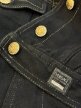 Versace Jeans Couture kurtka jeansowa Made in Italy Medusa czarna vintage S M (8)