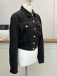 Versace Jeans Couture kurtka jeansowa Made in Italy Medusa czarna vintage S M