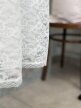 Koronkowa halka vintage maxi biała koszula nocna peignoir cottagecore M XL XXL (3)
