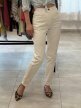 Cerruti 1881 Jeans białe mom jeans 100% bawełna wysoki stan S