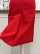 Spódnica vintage Y2K czerwona bawełniana NOWA z metką cargo midi XS/S Made in Italy (7)
