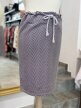 Divina spódnica vintage 100% bawełna dzianinowa jodełka L Made in Italy (6)