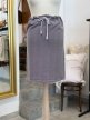 Divina spódnica vintage 100% bawełna dzianinowa jodełka L Made in Italy