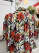 Jedwabna bluzka vintage 100% silk Made in Italy XXL maki (4)