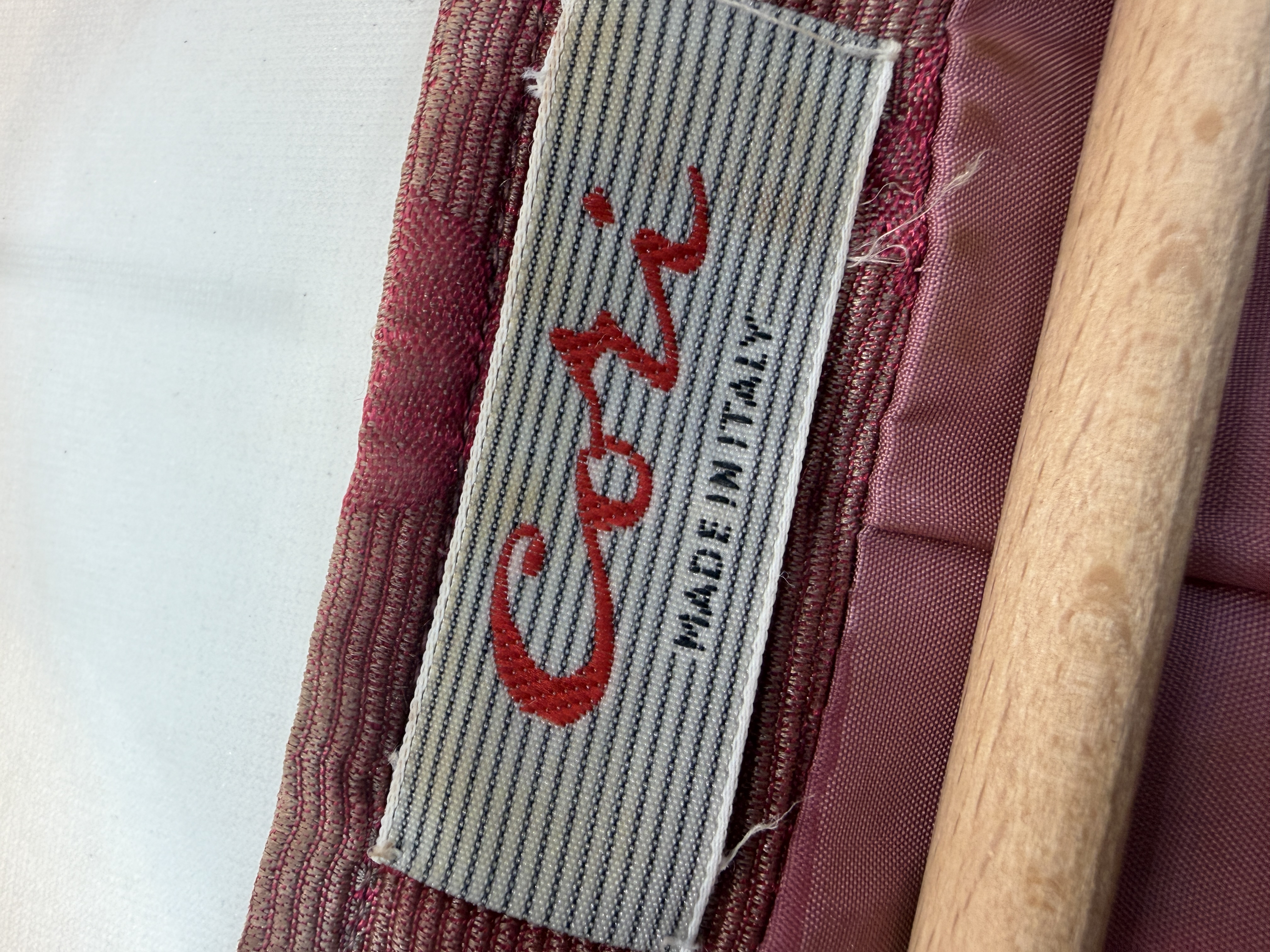 Włoski komplet vintage Cori Made in Italy Gruppo GFT żakiet i spódnica L lata 90 (11)