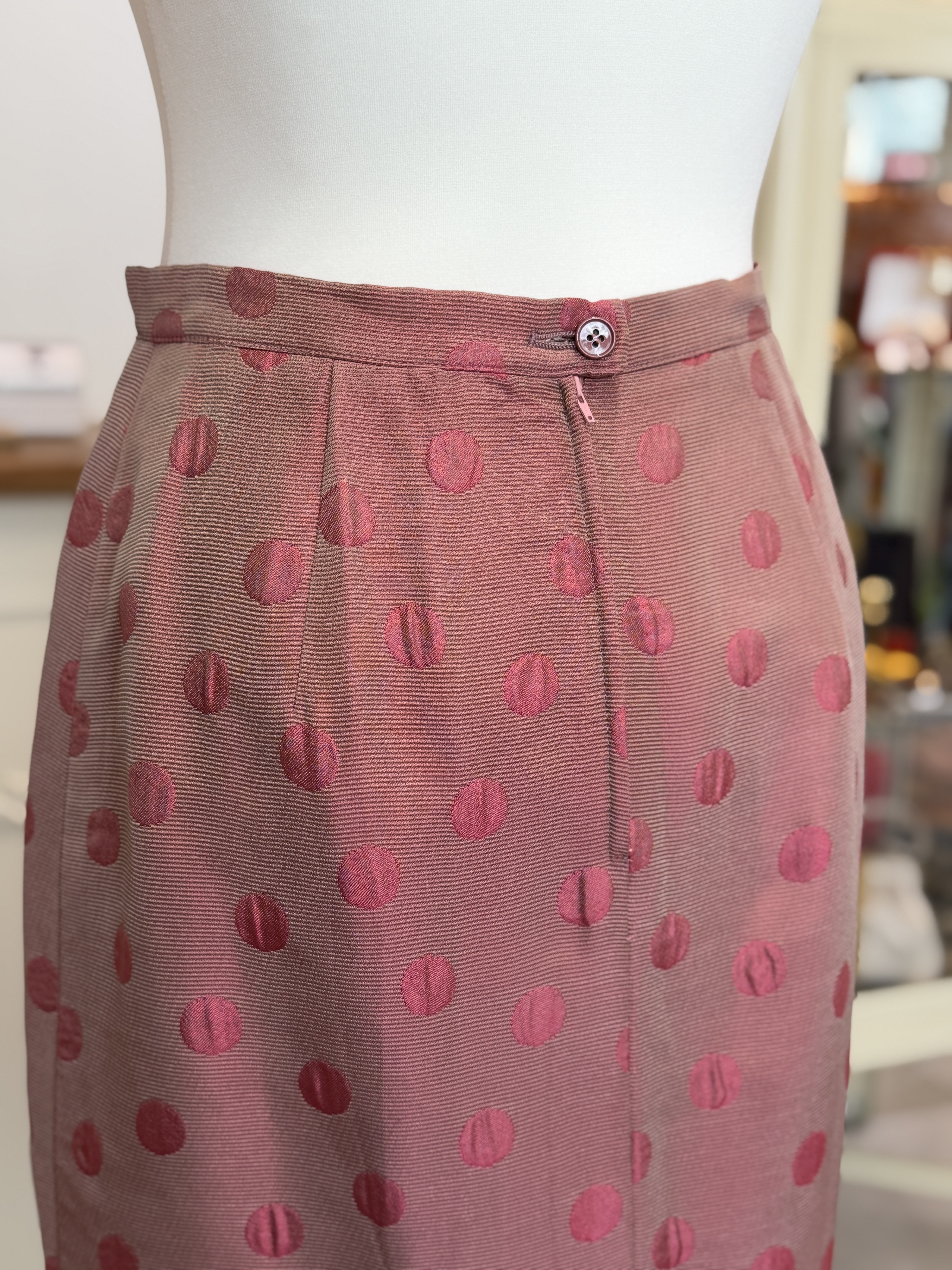 Włoski komplet vintage Cori Made in Italy Gruppo GFT żakiet i spódnica L lata 90 (4)