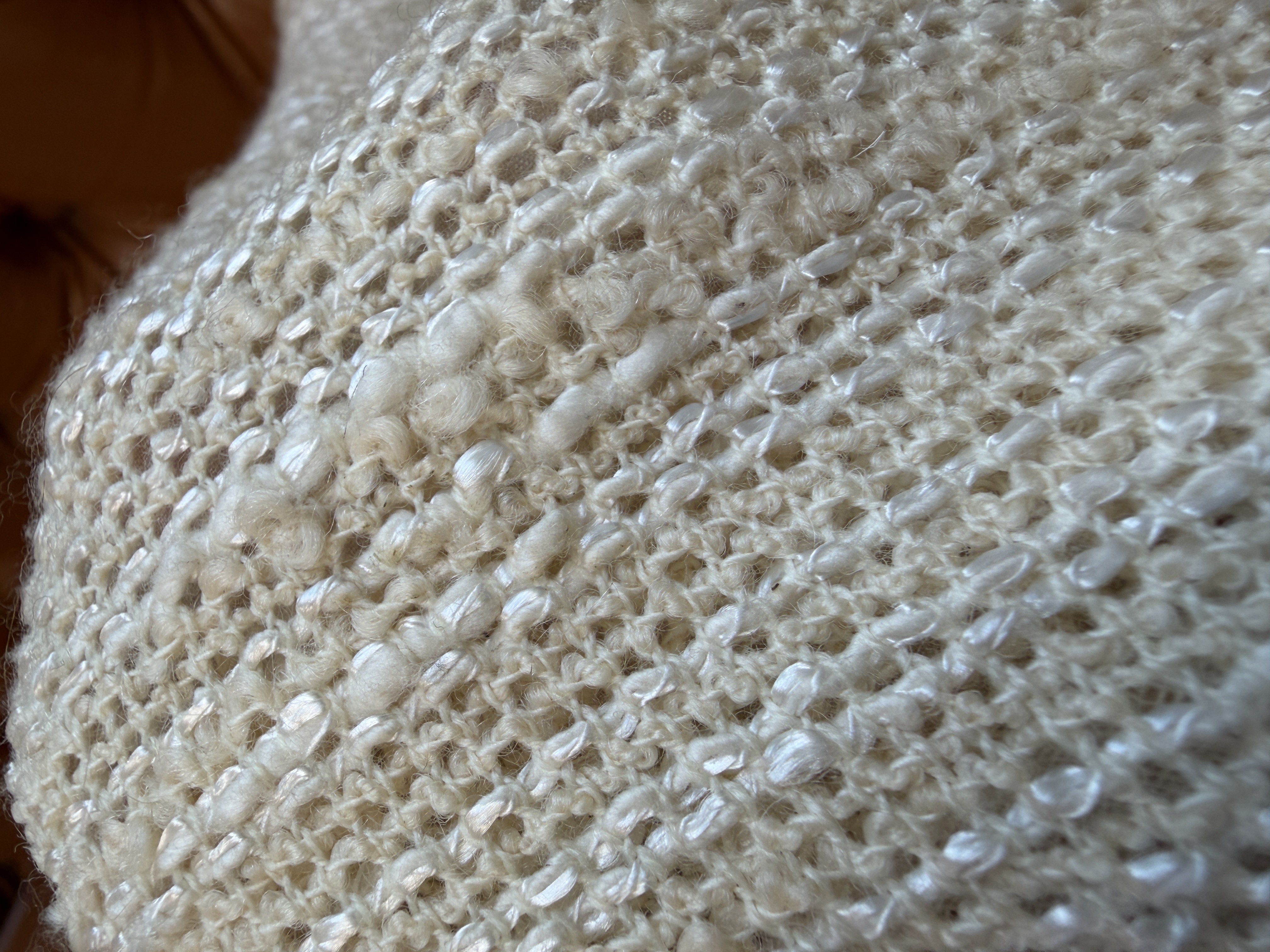 Komplet vintage bouclé sukienka i żakiet złote guziki lata 90 M/L (10)